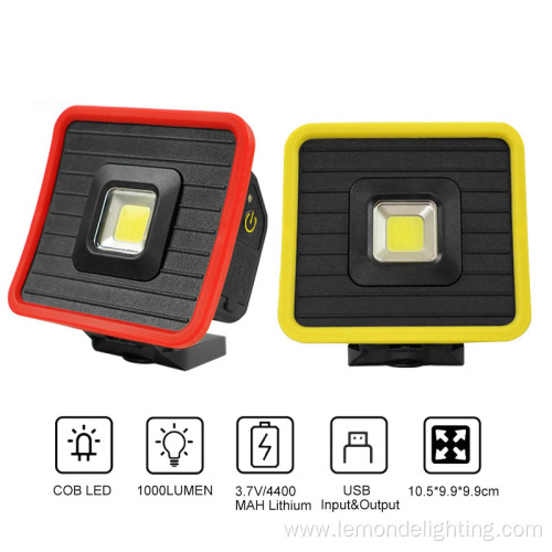 Rechargeable COB USB Magnetic Portable Working Light